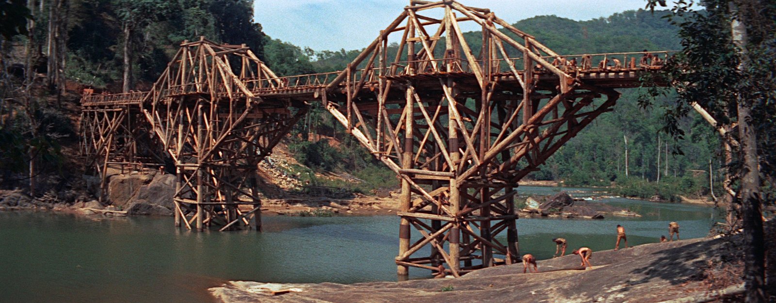 Still from The Bridge on the River Kwai