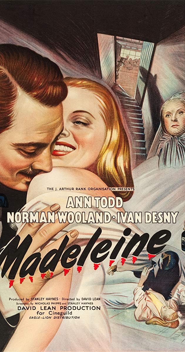 Original theatrical poster for Madeleine (1950)