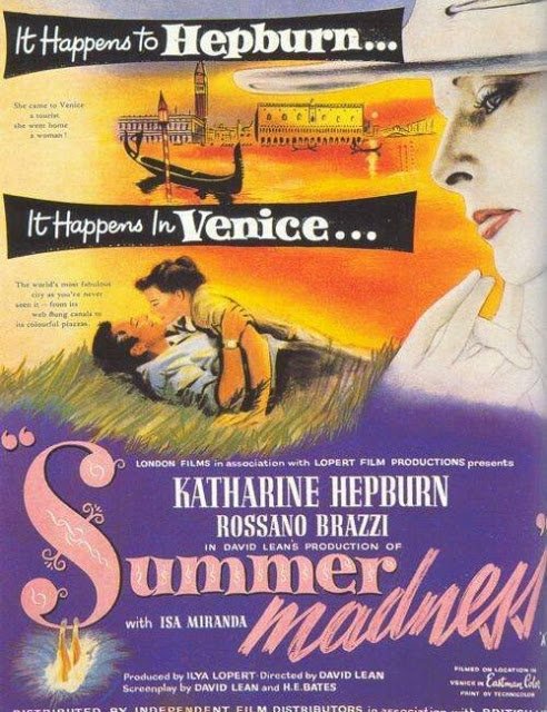 Original theatrical poster for Summertime (1955)