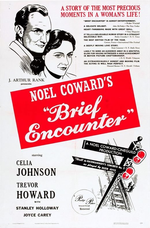 Original theatrical poster for Brief Encounter (1945)