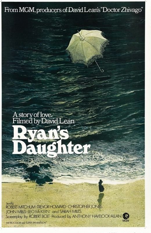 Original theatrical poster for Ryan's Daughter (1970)