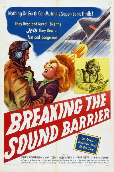 Original theatrical poster for The Sound Barrier (1952)